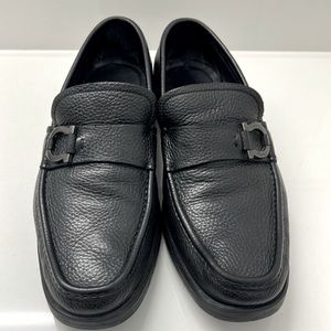 Salvatore Ferragamo Black Men's Loafers size 9.5